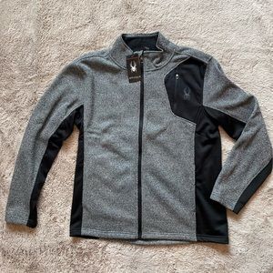 Spyder Mens Bandit Full Zip Fleece Jacket (size XL)